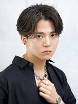 リップス 吉祥寺店 (LIPPS) ニュアンスフェザーパーマセンターパート毛流れパーマ吉祥寺