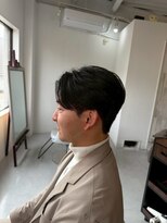 ソイクフ(SOY KUFU)&nbsp;センターパートマッシュメンズツーブロック