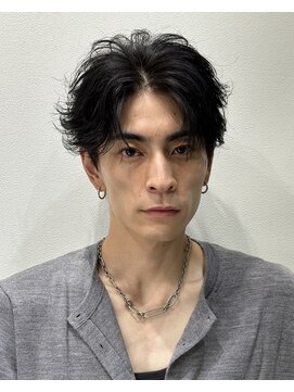 ハイプ(HYPE) フェザーパーマ/センターパート/シャドウパーマ/眉毛