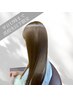 【平日17時まで高校生以下限定】カット+縮毛矯正+ トリートメント