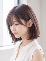 ワゴンバイアフロート(Wagon by afloat) ナチュラルボブ×大人ミディアム20代30代40代50代丸顔面長池袋