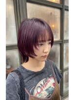 スカイ 上野(Sky)&nbsp;艶カラー×髪質改善トリートメントの軽やかボブ