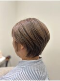 大人ハンサムショート