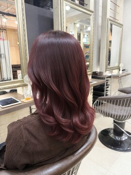 ヘアーアンドメイク シークタチカワ 立川店(Hair&Make Seek) 秋にピッタリ！ツヤっと上品大人可愛いカシスブラウン