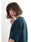 【adams buono】　マットグレージュボブ　ケイタ