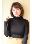 30代、40代人気 綺麗にまとまる大人ボブ