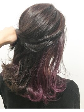 トルネード(TORNADO) インナーカラービターラベンダーピンク