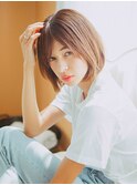 ナチュラルショートボブ/20代/30代/40代/50代/西阿知/イオン倉敷
