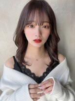 アフロート ルヴア(AFLOAT RUVUA)&nbsp;20代30代大人かわいいセミロングヘア★シフォンブランジュ