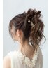 ヘアセット¥3,850→¥3,300  ブライダル花嫁利用の方不可