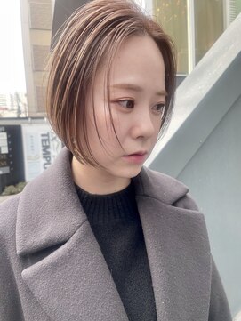 ヌード(NUDE) 「NUDE」#10代20代30代40代ボブショートミニボブ前下りボブ