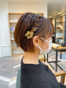 コムシュブー(Comme Cheveux) 【Comme Cheveux】ショート卒業式セット☆/東（アズマ ）