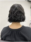 ボブパーマ　担当東川内遥