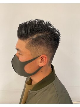 コワファースト 大分(COIFF1RST) ソフトフェード×オールバック