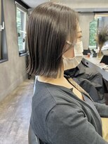 アイユー(ii+U)&nbsp;ミニボブ　小顔カット ナチュラル　外ハネボブ