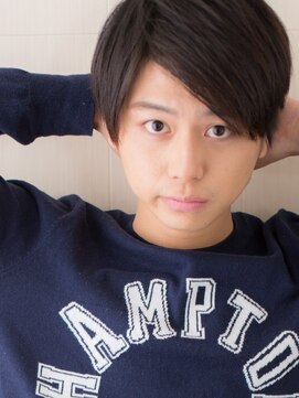 グルーミングサロン バーバー キャッスル 北浦和西口(Grooming salon Barber Castle) オーガニックカラー小顔補正カットのラウンドマッシュS北浦和