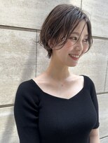 マイラ 銀座(myla)&nbsp;センター前髪の小顔秋ショート【Yamaki　Ayako】
