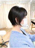 大人可愛い ショートボブ ショートヘア
