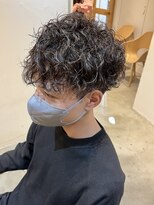 ソウスシア(SOURCE cia)&nbsp;メンズスパイラルパーママッシュ【佐藤和弥】