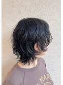【CASA.maika】ショートウルフパーマ