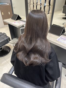 ユーフォリア 銀座本店(Euphoria) Mako チョコレートカラー ブリーチなし 似合わせ 透明感