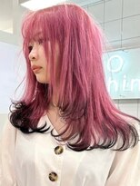 ウィコ 新宿(WICO)&nbsp;ピンクレッド[新宿駅/デザインカラー/レイヤーカット]