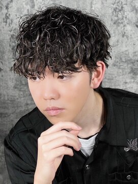 プレミアムバーバー 原宿店(PREMIUM BARBER produce by HIRO GINZA) マッシュスパイラル