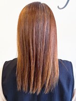 レポヘアー(Repos hair)&nbsp;20代30代40代髪質改善カラーキャラメルブラウン艶感透明感