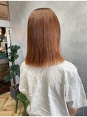 10代20代 オレンジブラウン/オレンジ