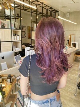 ヘアメイク ゼロ(0) ハイライトピンク