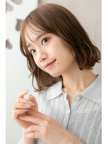 カバーヘア ブリス 大宮西口(COVER HAIR bliss)&nbsp;フェザーバングくせ毛風抜け感エアリーボブZ大宮20代30代40代