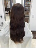 ロングヘアからミディアムヘアに