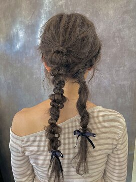 アラレ(ARARE) アシメトリーツインアレンジ