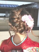イツミヘアーループ(itsumi)&nbsp;振袖ヘア