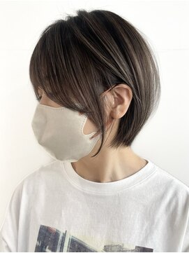 ボーテコンシェル 錦糸町(beaute concier) ミルクティーベージュダブルカラーインナーカラーケアブリーチ