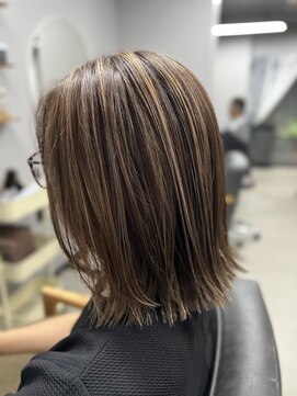 ヘアーリゾート ルアーナ(hair resort LUANA) 白髪ぼかしハイライト