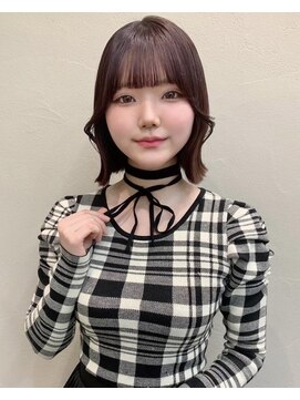 ヨーク(yoke) タッセルボブ/外ハネボブ/ラベンダー