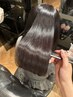 [髪にドラマを。]髪質改善ストレート+骨格矯正カット￥33,000→￥23,100
