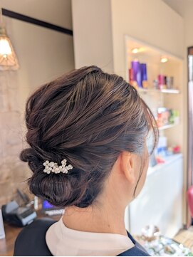 ヘアプロデュース ムース(Hair Produce MU SU) 卒入アレンジ
