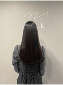 縮毛矯正ストレート