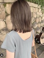 ノエ(noe)&nbsp;ホワイトグレージュ/デジタルパーマ/チェリーブラウン/栄1