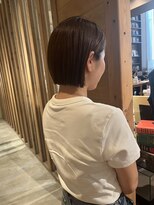 ヘアーエスクールシーユー 枚方T-SITE店(hair S.COEUR×Cu) コンパクトボブ#大阪枚方美容室