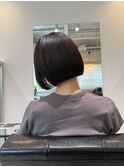 切りっぱなしボブ