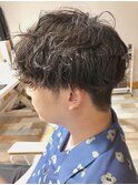 ツーブロック/マッシュ/緩め/パーマ