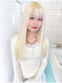 ブロンド/ブロンドヘア/ブリーチ/ブリーチカラー/髪質改善/艶髪