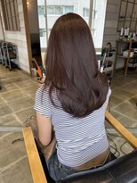 ラボヌールヘアーレーヴ 池袋店(La Bonheur hair reve)&nbsp;1カールで動きのあるレイヤー×ラベンダー