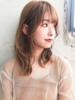 キリ 表参道(kyli)&nbsp;斜めバング艶感外ハネボブフェイスフレーミング#297f1008