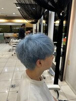 マアム ジー 経堂店(ma'am Zee) ブリーチ/水色カラー