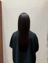 アクセ&nbsp;美シルエットストレートロングヘア髪質改善うるツヤ20代30代40代