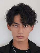 レクタ(RECTA) 【大人の波巻きツイストスパイラルパーマ、かきあげマッシュ】